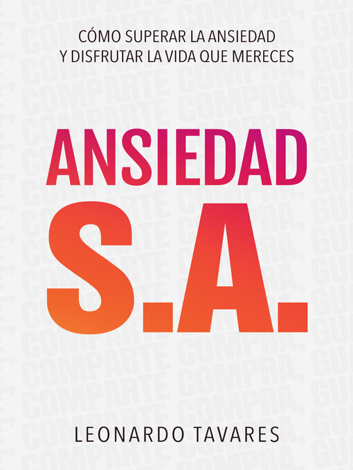 Title details for Ansiedad S.A. by Leonardo Tavares - Available